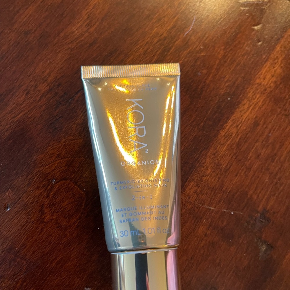 NWT Mini Kora Organics Brightening Exfoliator - Picture 4 of 5